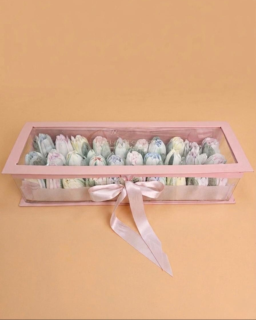 Edible Zefyr Flowers — The Pink Delight (30 pcs) Nelly's Cakes Studio